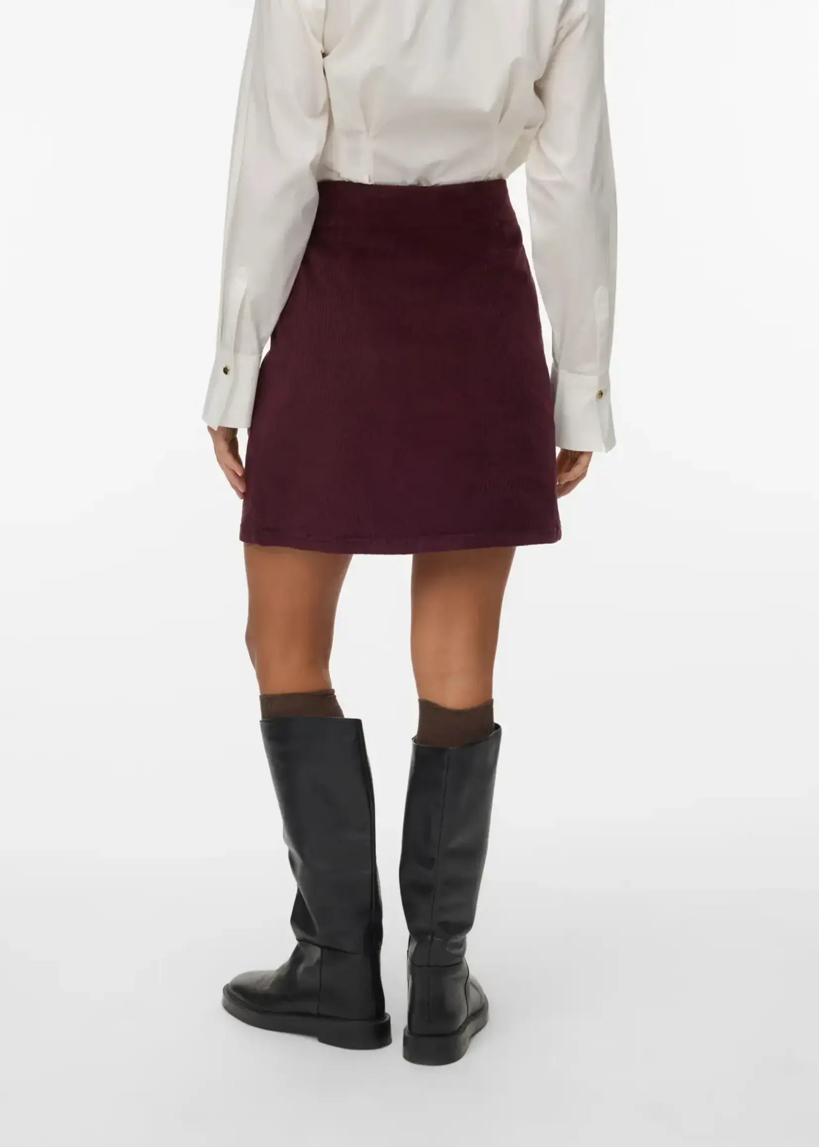Vero Moda Cord Skater Skirt