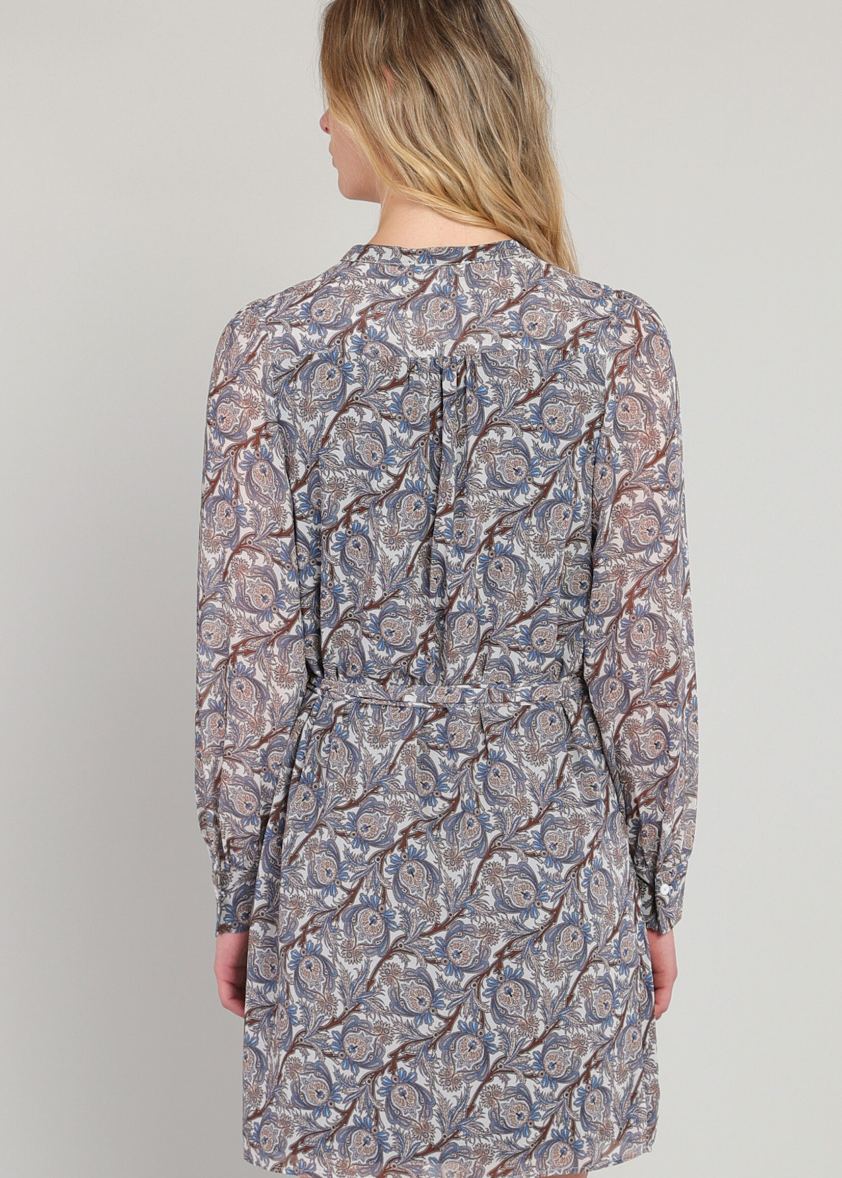 Dex Pretty Paisley Button Dress