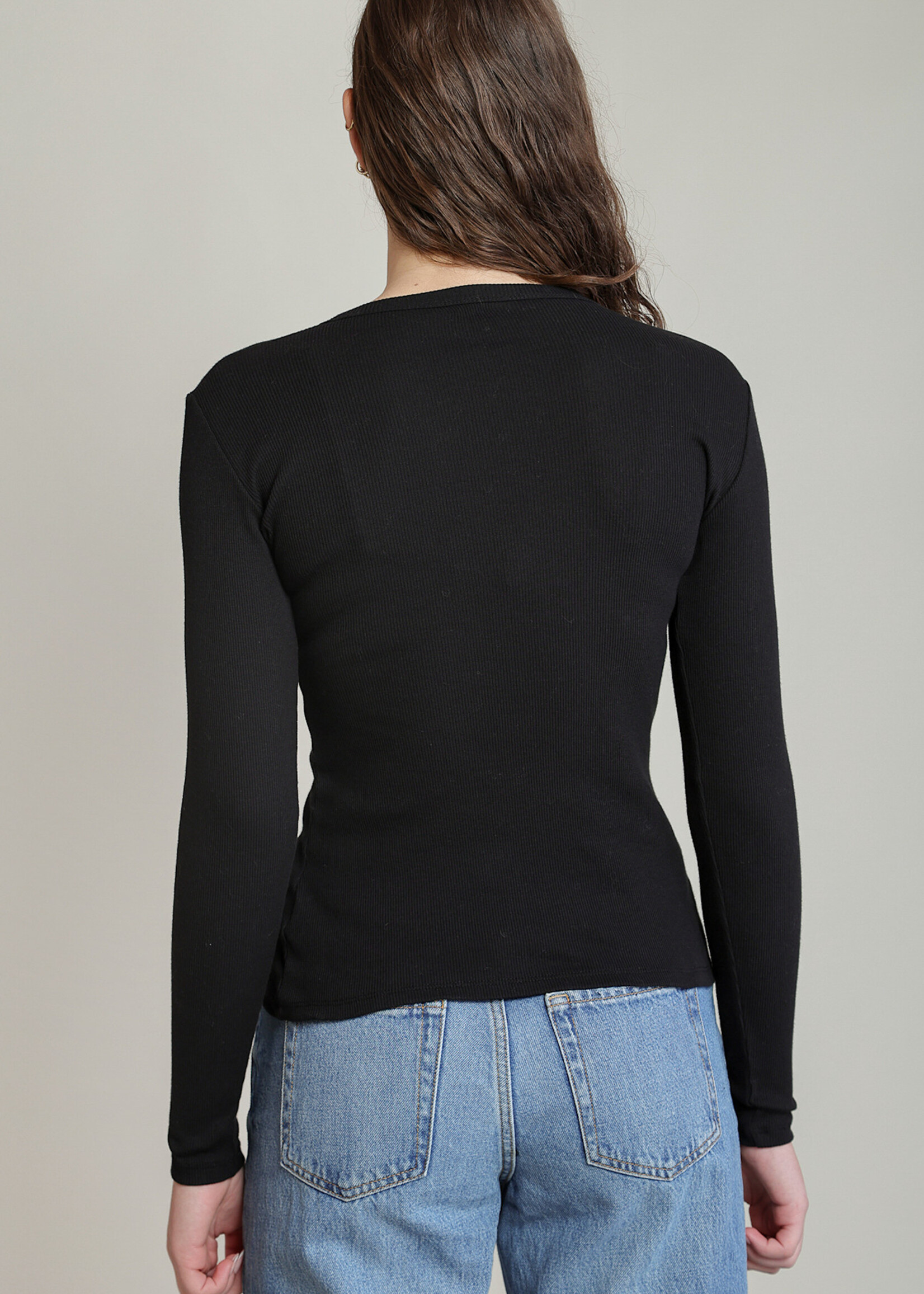 Dex Asymmetric Ace Button-Up