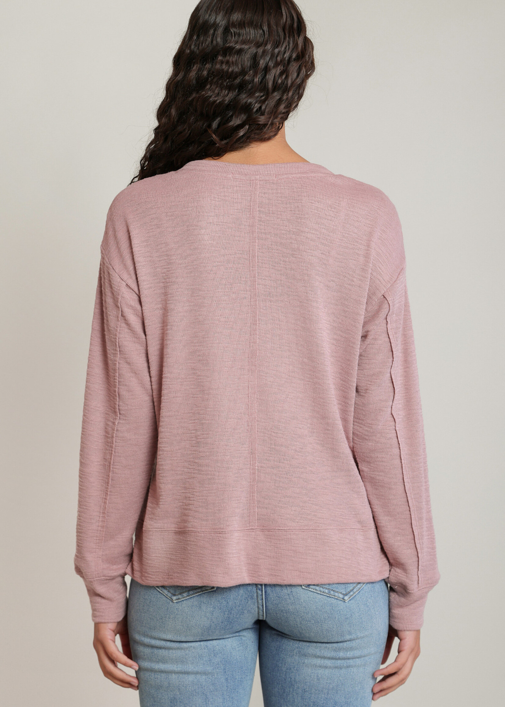Dex Everyday Seamed V-Neck