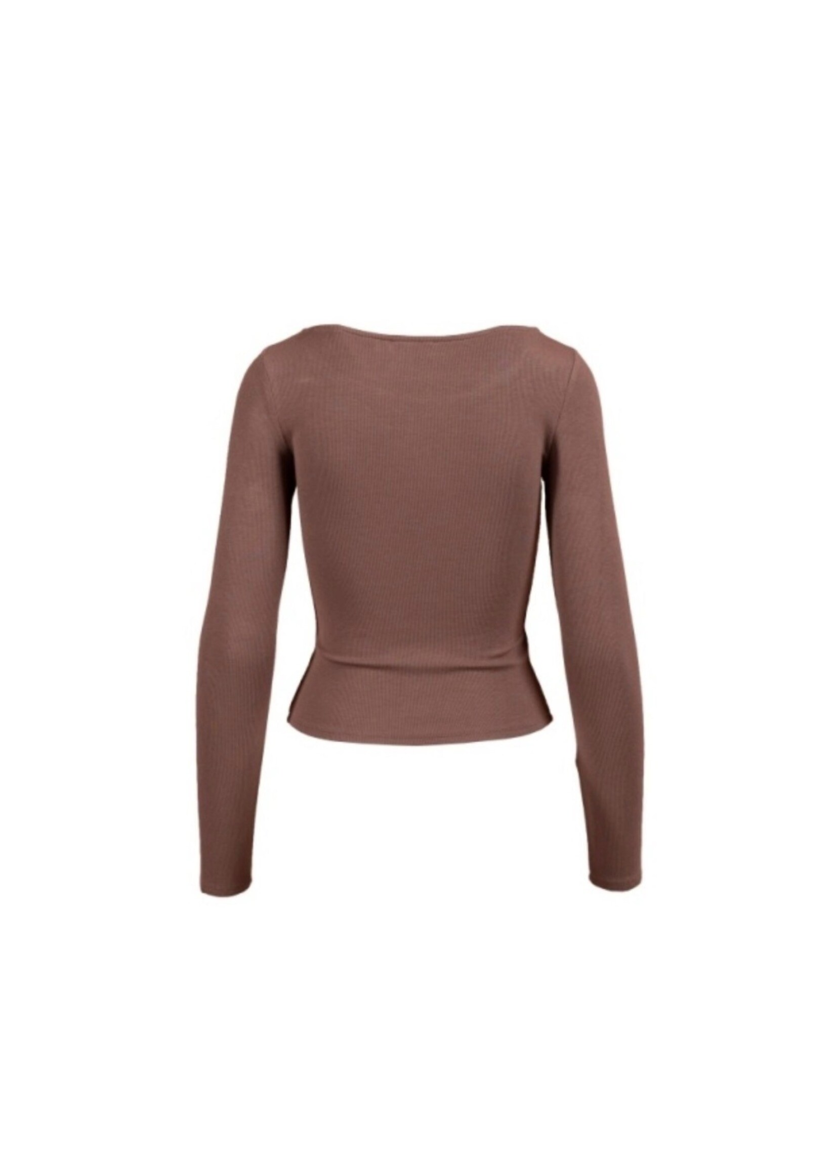 Sadie & Sage Ronan Rib Boat Neck