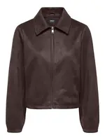 Only Suedette Bomber Jacket