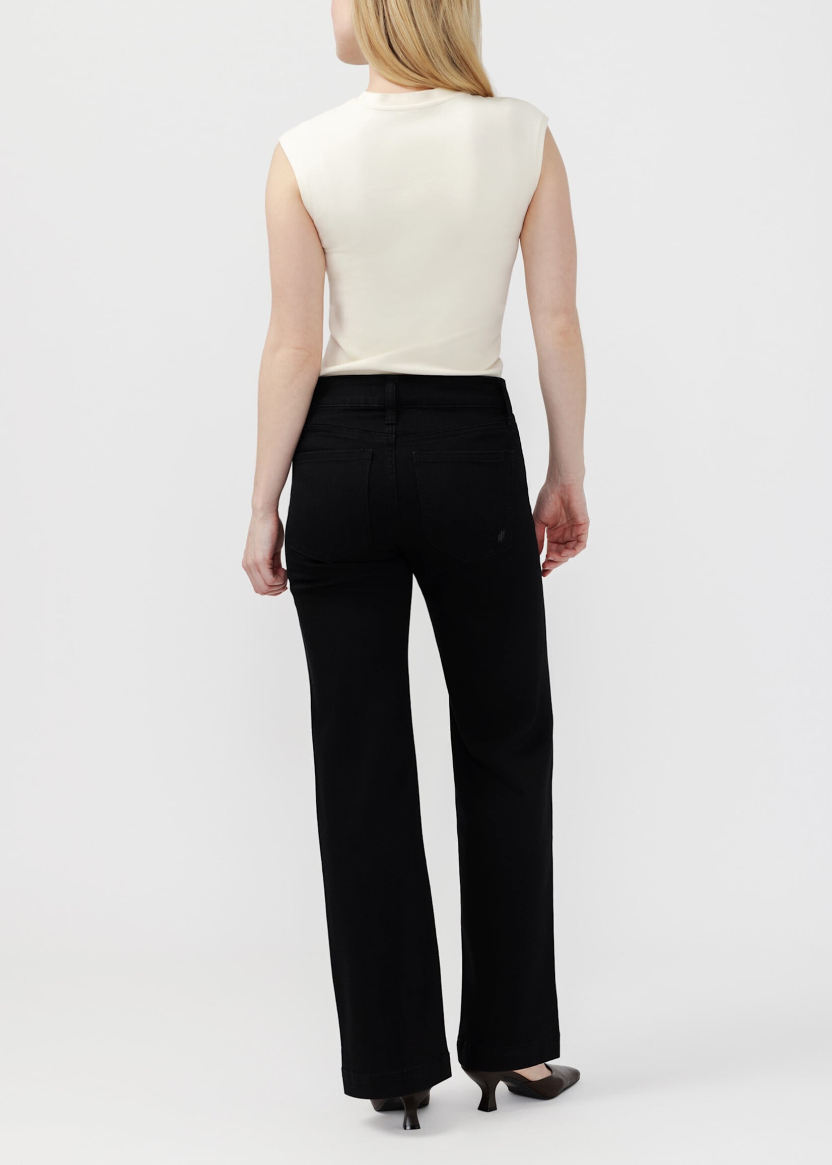 Silver Jeans Avery Trouser Black