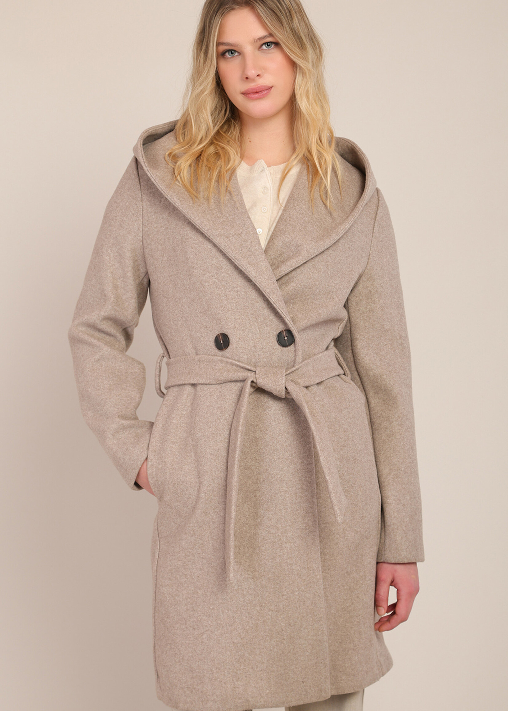 Dex Belted Hooded Jacket