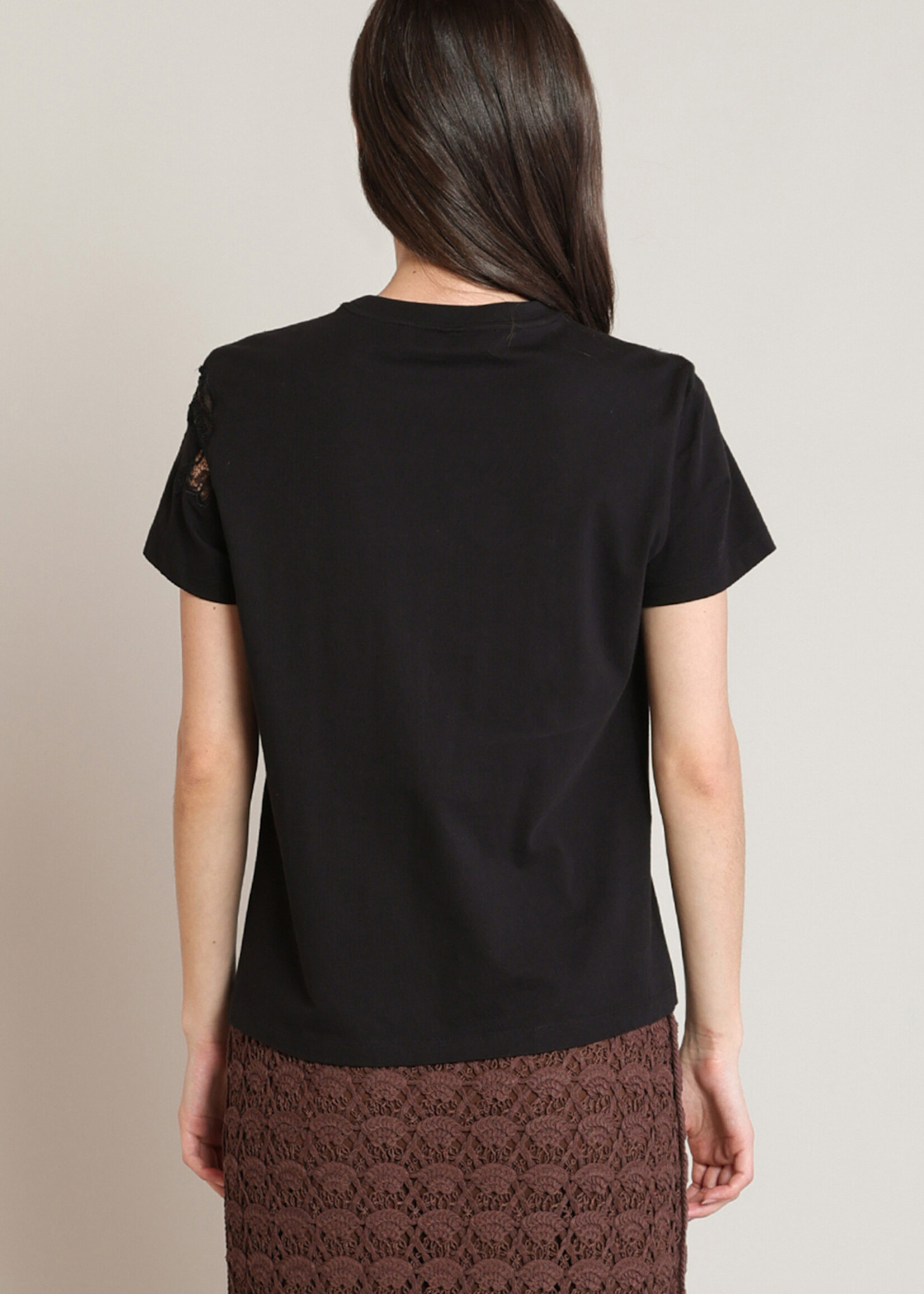 Dex Lace Embroidery Shirt