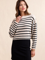 Sadie & Sage Rosalind Stripe Sweater Top