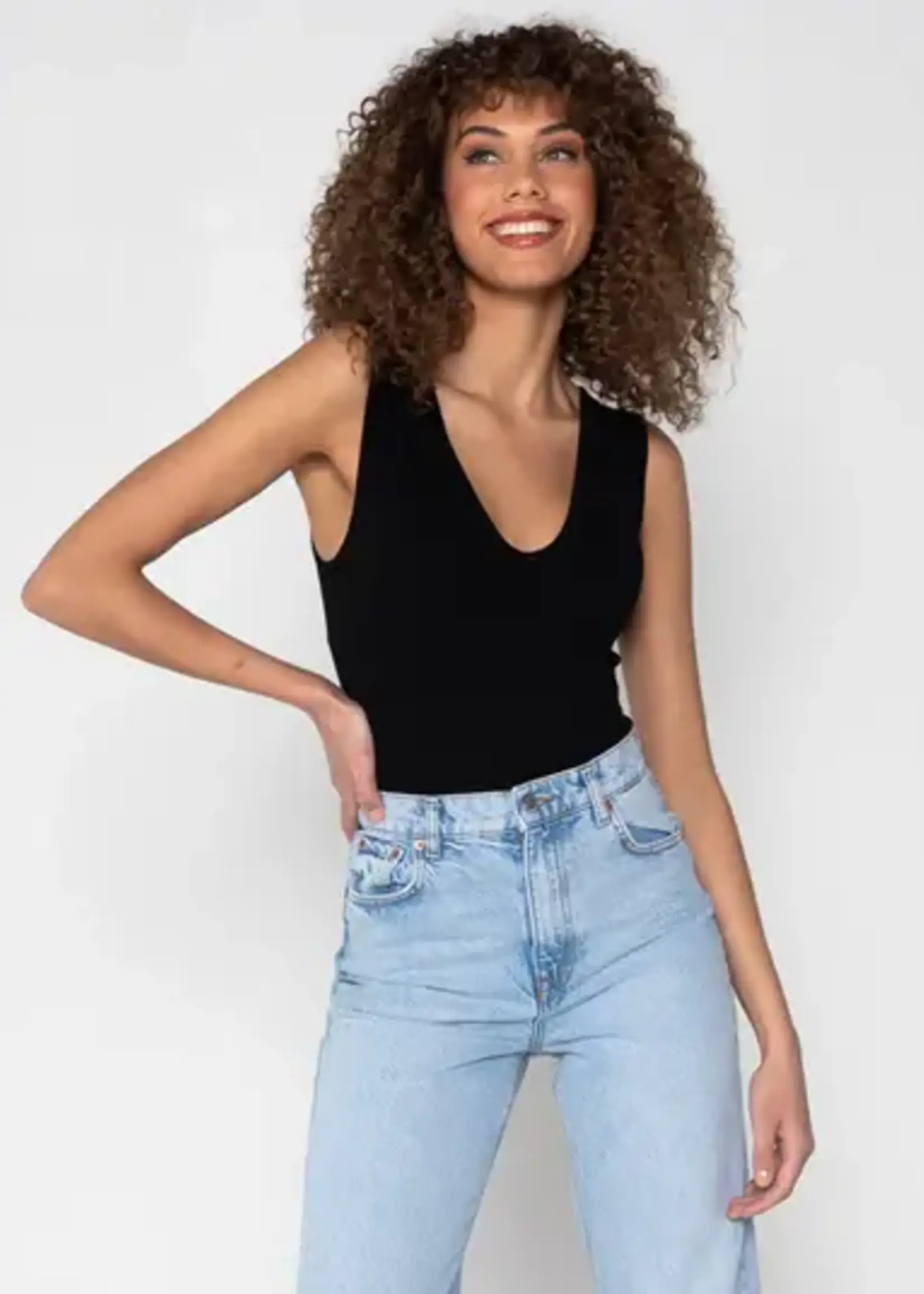 C'est Moi Bamboo Tank Bodysuit