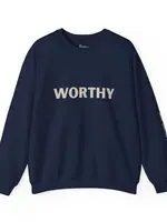 Mindfulme Company Worthy Crewneck