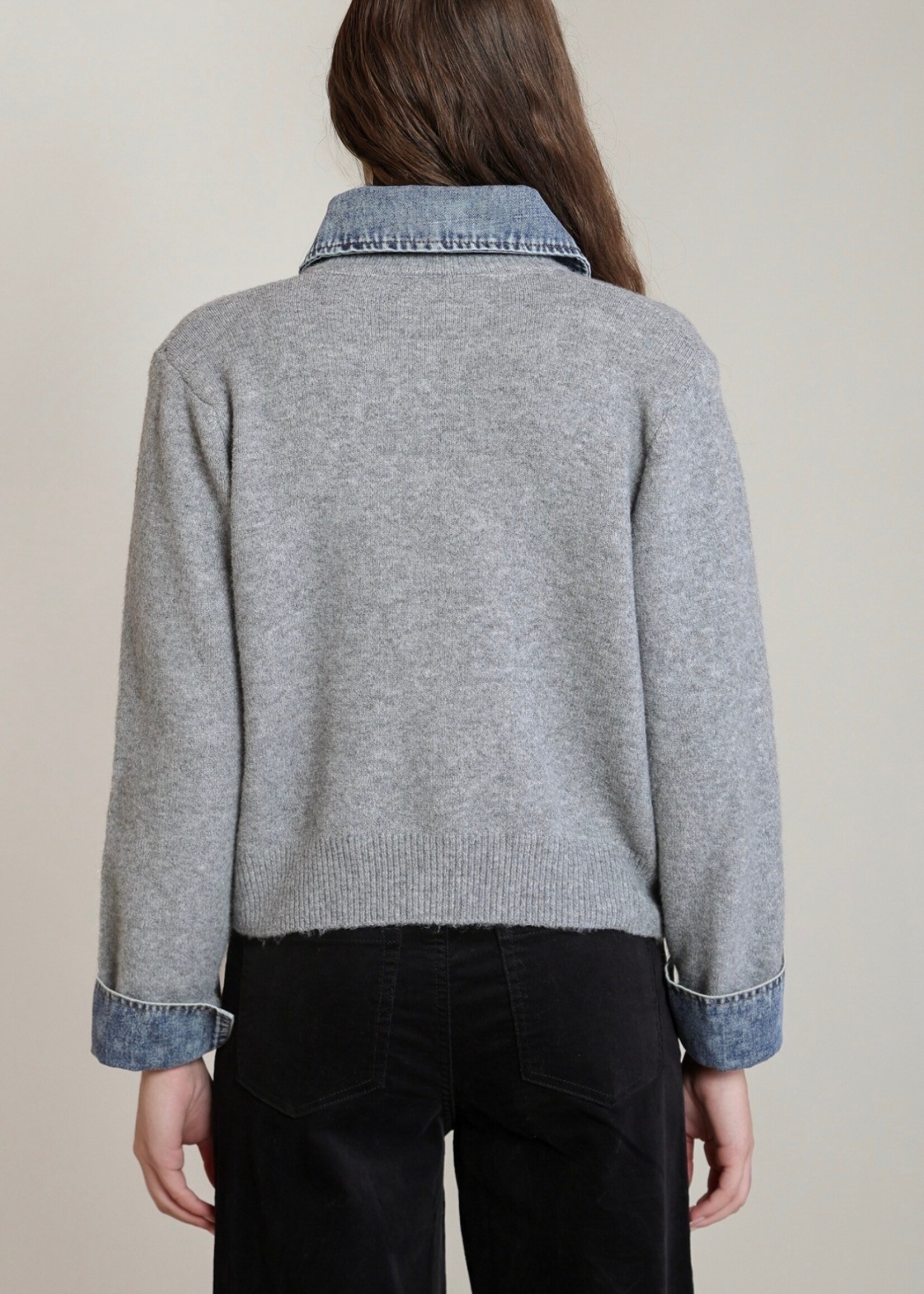 Dex Button Sweater Jacket