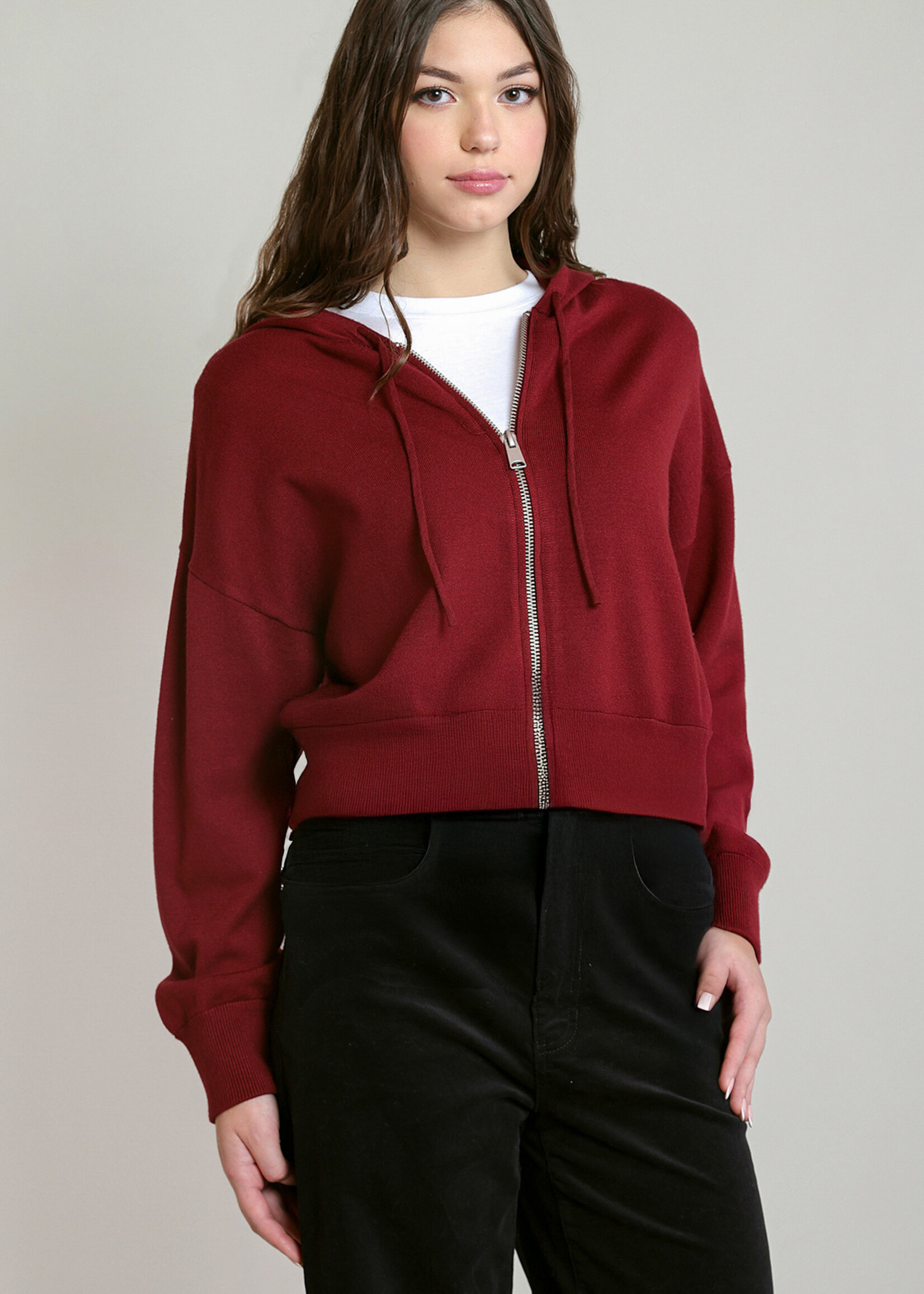 Dex Crimson Hour Relaxed Zip-up