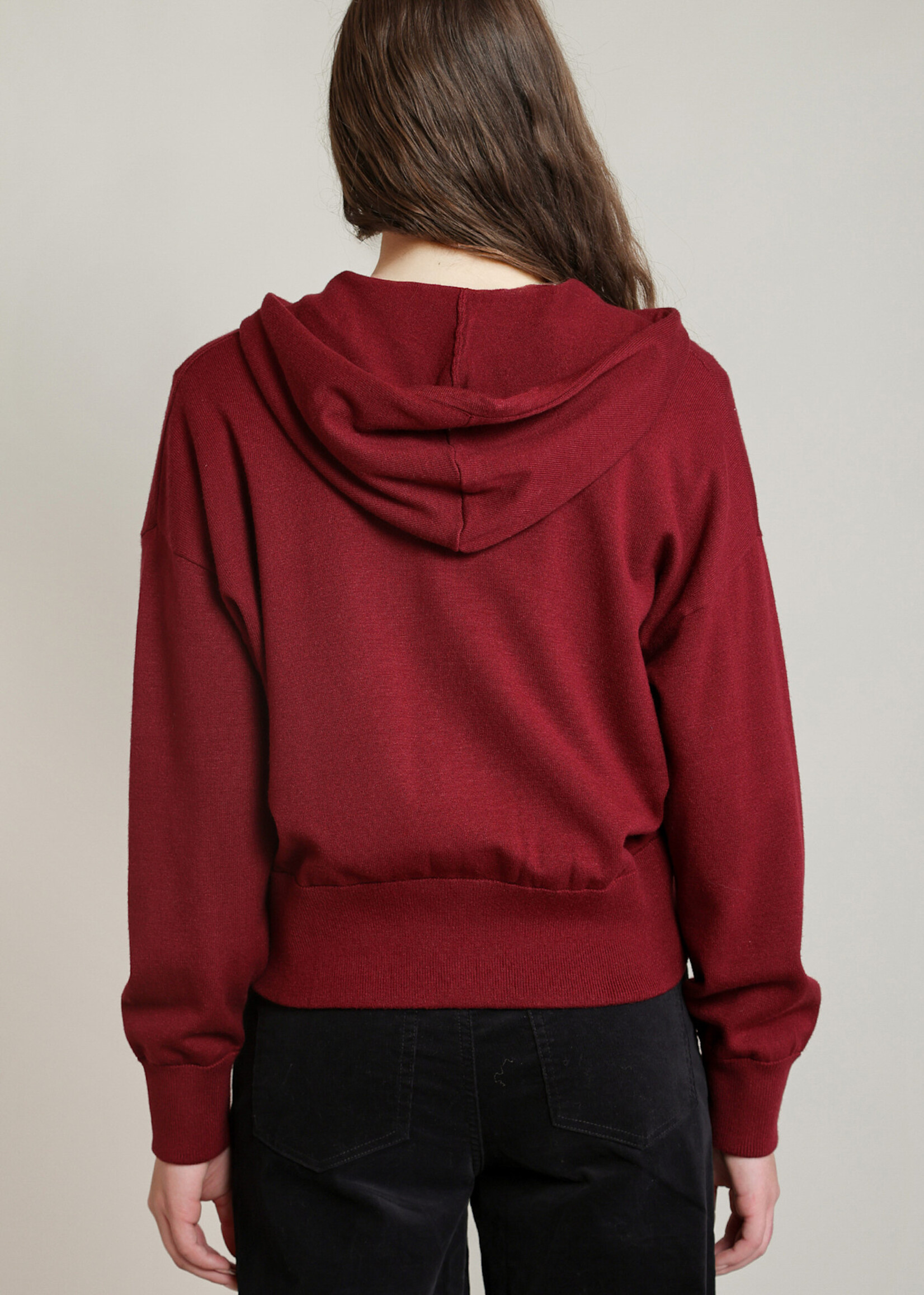 Dex Crimson Hour Relaxed Zip-up