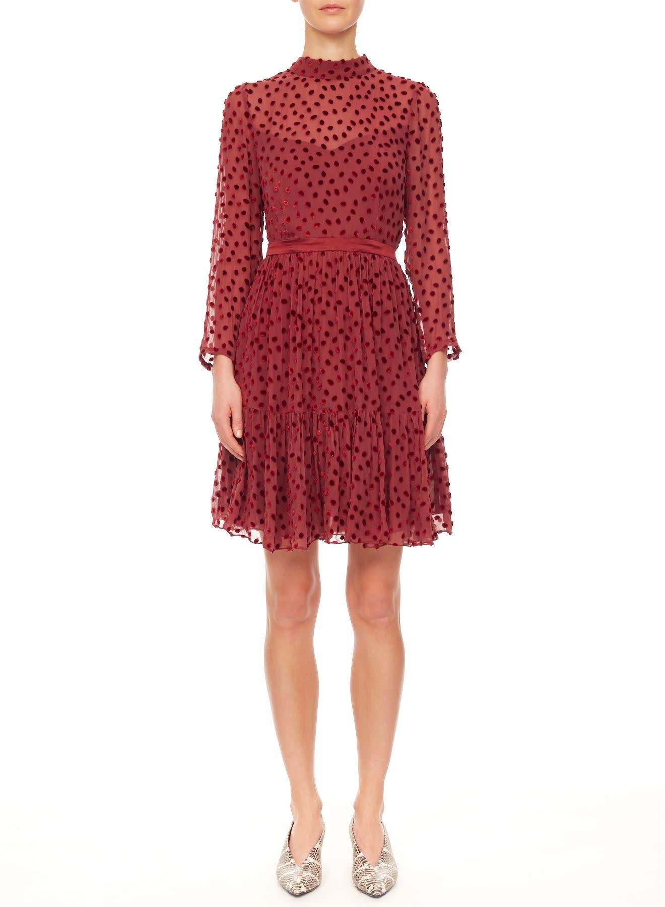 rebecca taylor velvet dress