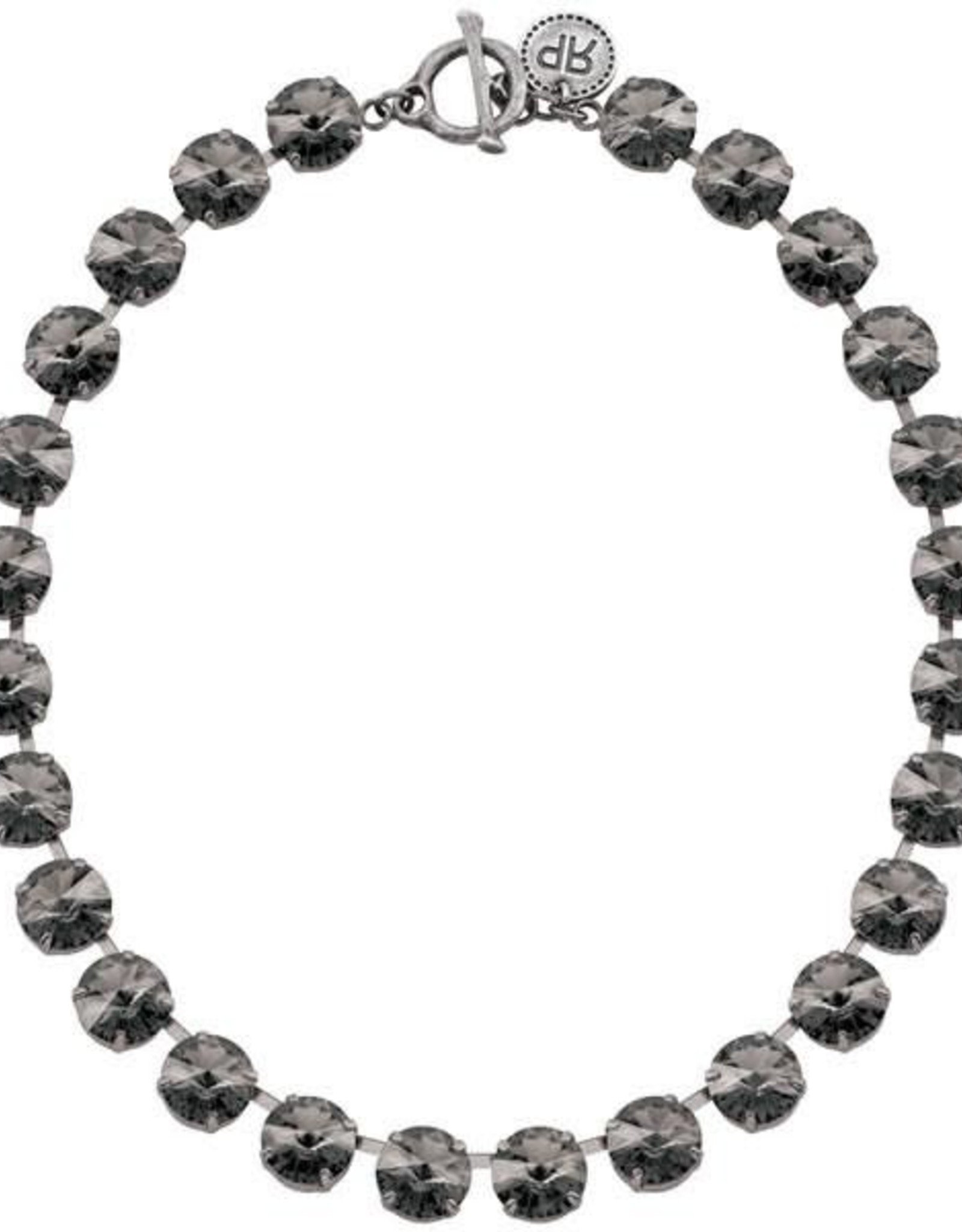 Rebekah Price Black Diamond Rivoli Necklace