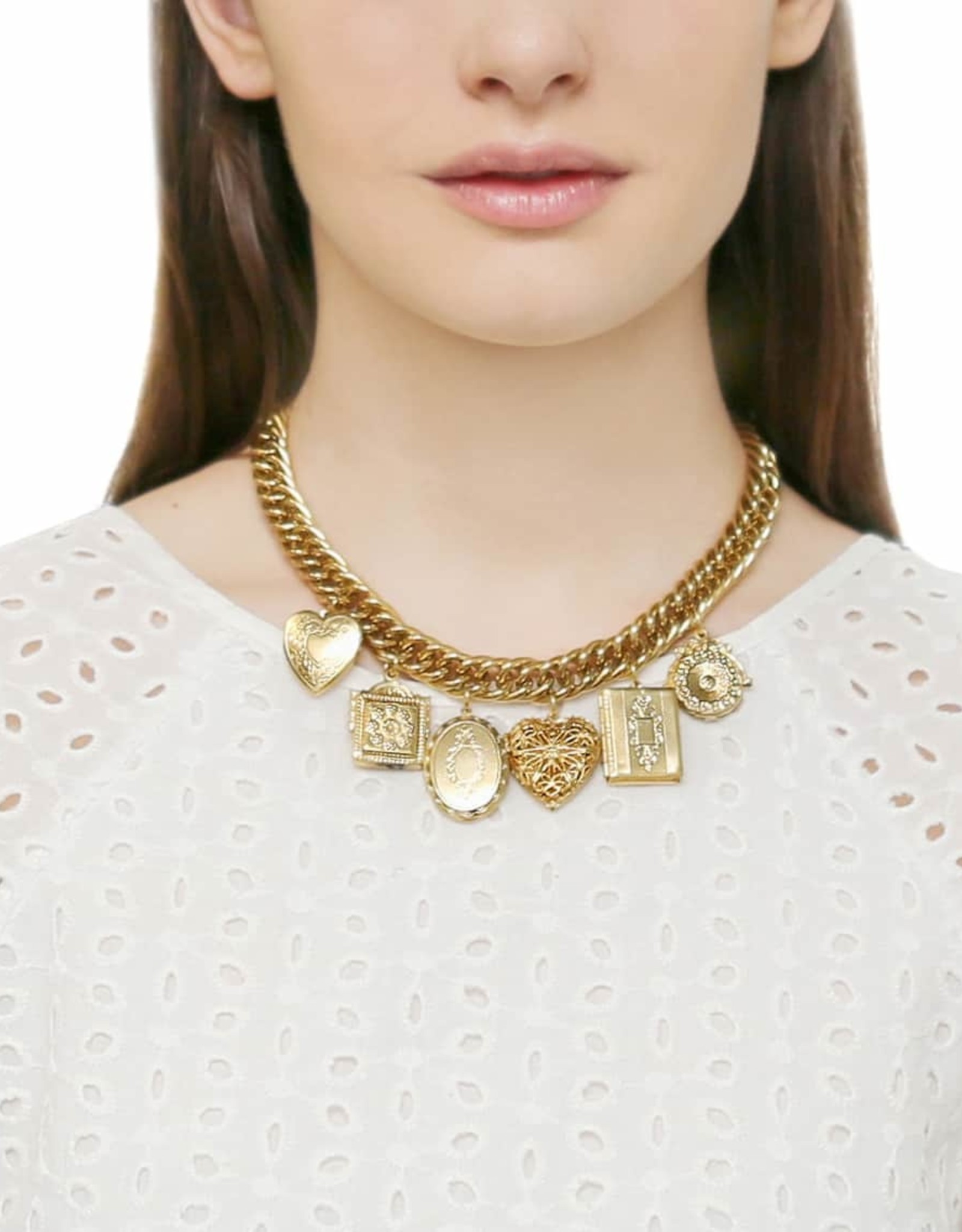 Multi Locket Necklace - Over the Top