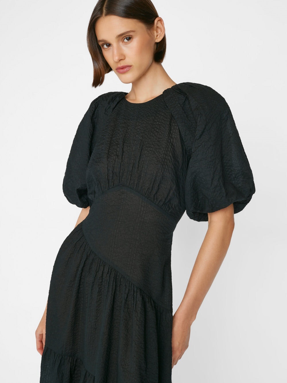 RARE Zara Puffed Sleeve Dress, Size S