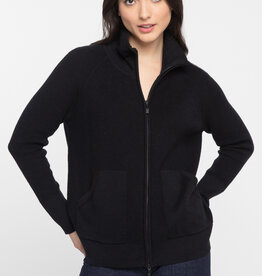 Kinross Thermal Zip Mock Cardi