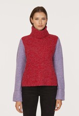 Autumn Cashmere Tweed Color Block Turtle R13455