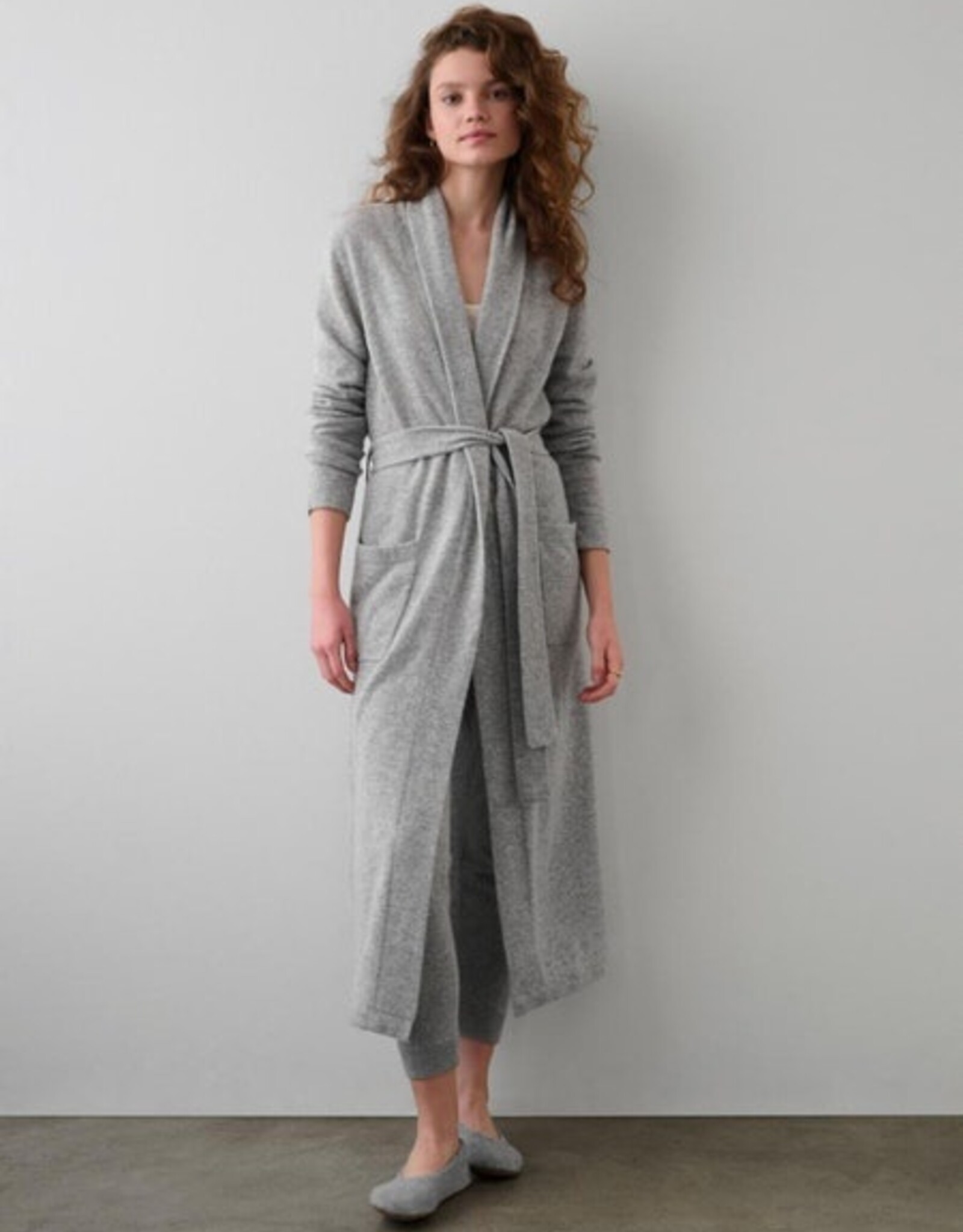 White + Warren Long Robe/Cardigan