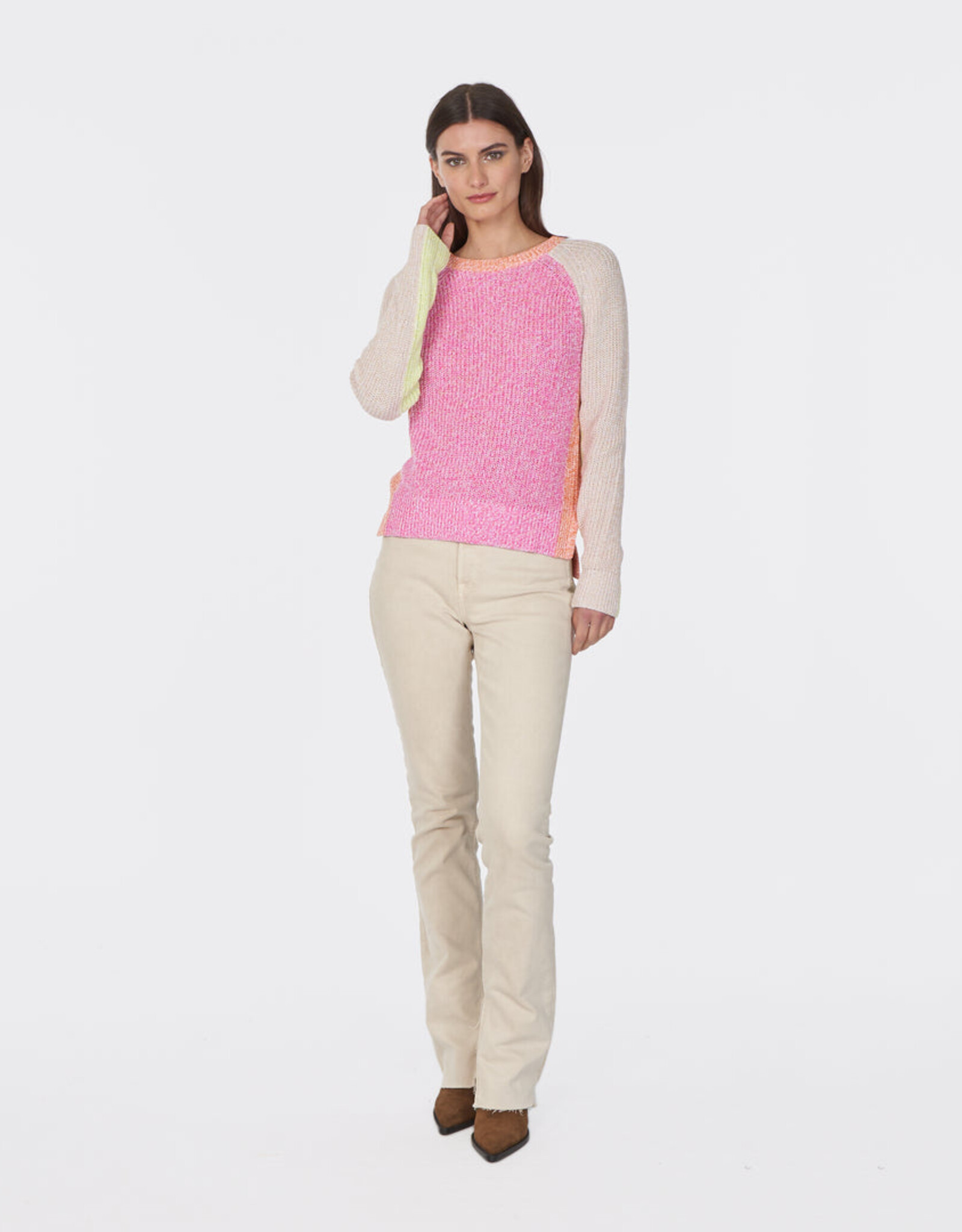 Autumn Cashmere Marled ColorBlock  Shaker