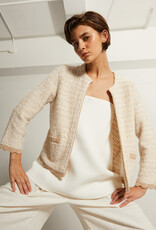 Autumn Cashmere Tweed Knit Jacket