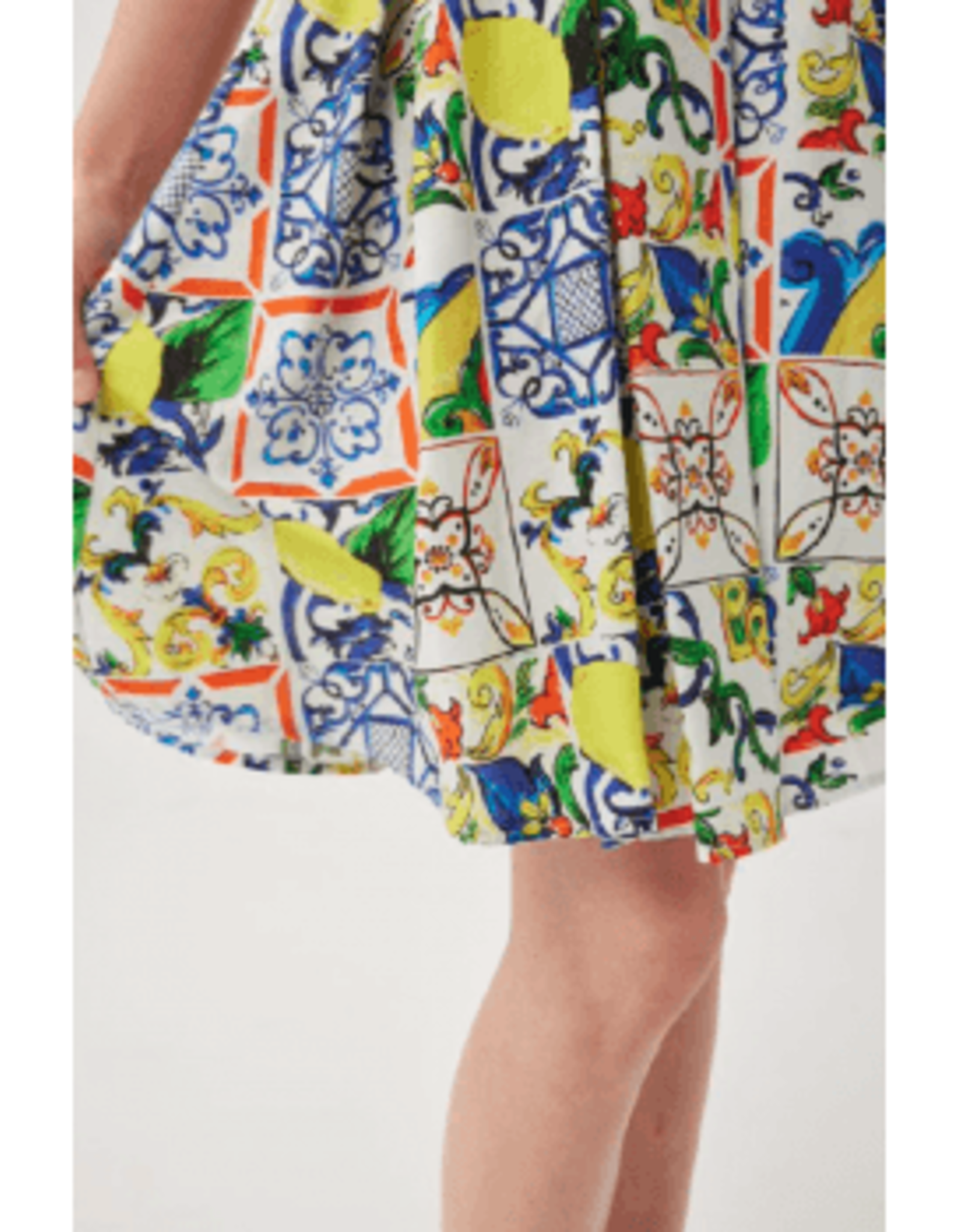 Leo & Ugo Lemon Print Top