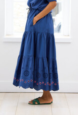 Kerri Rosenthal Gabrielle Eyelet Maxi Skirt