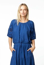 Kerri Rosenthal Lizzie Eyelet Blouse