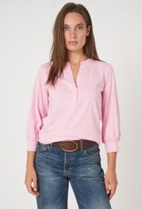 REPEAT CASHMERE 3/4 Henley Cotton SHIRT