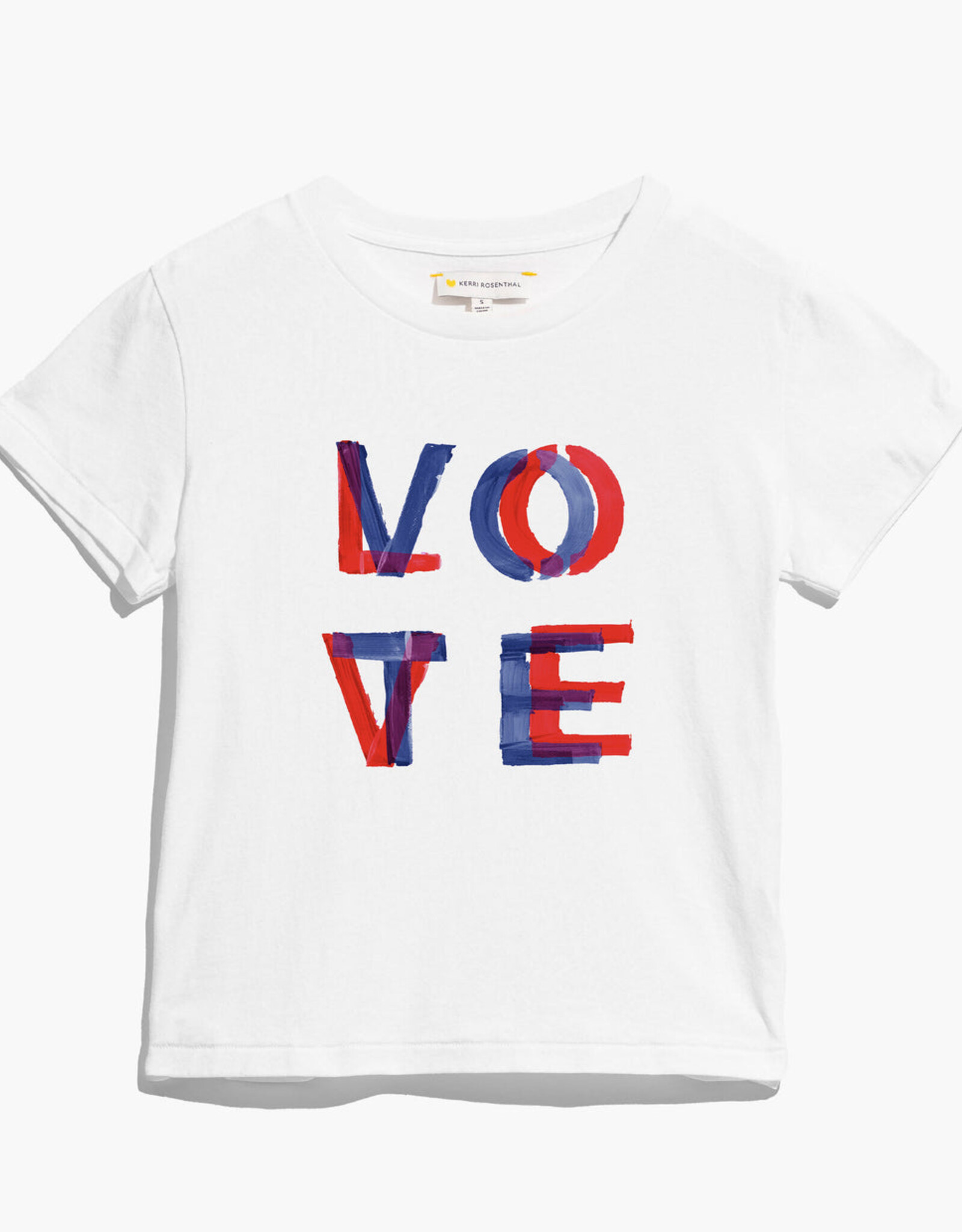 Kerri Rosenthal Tommy VOTE LOVE Tee