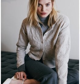 Autumn Cashmere Embroidery Stitch Cardi