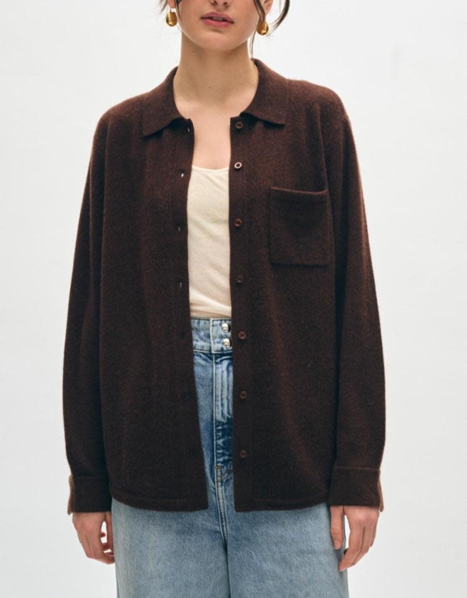 White + Warren Shacket 20422