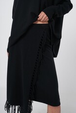 REPEAT CASHMERE Knit  Fringe Skirt 201630