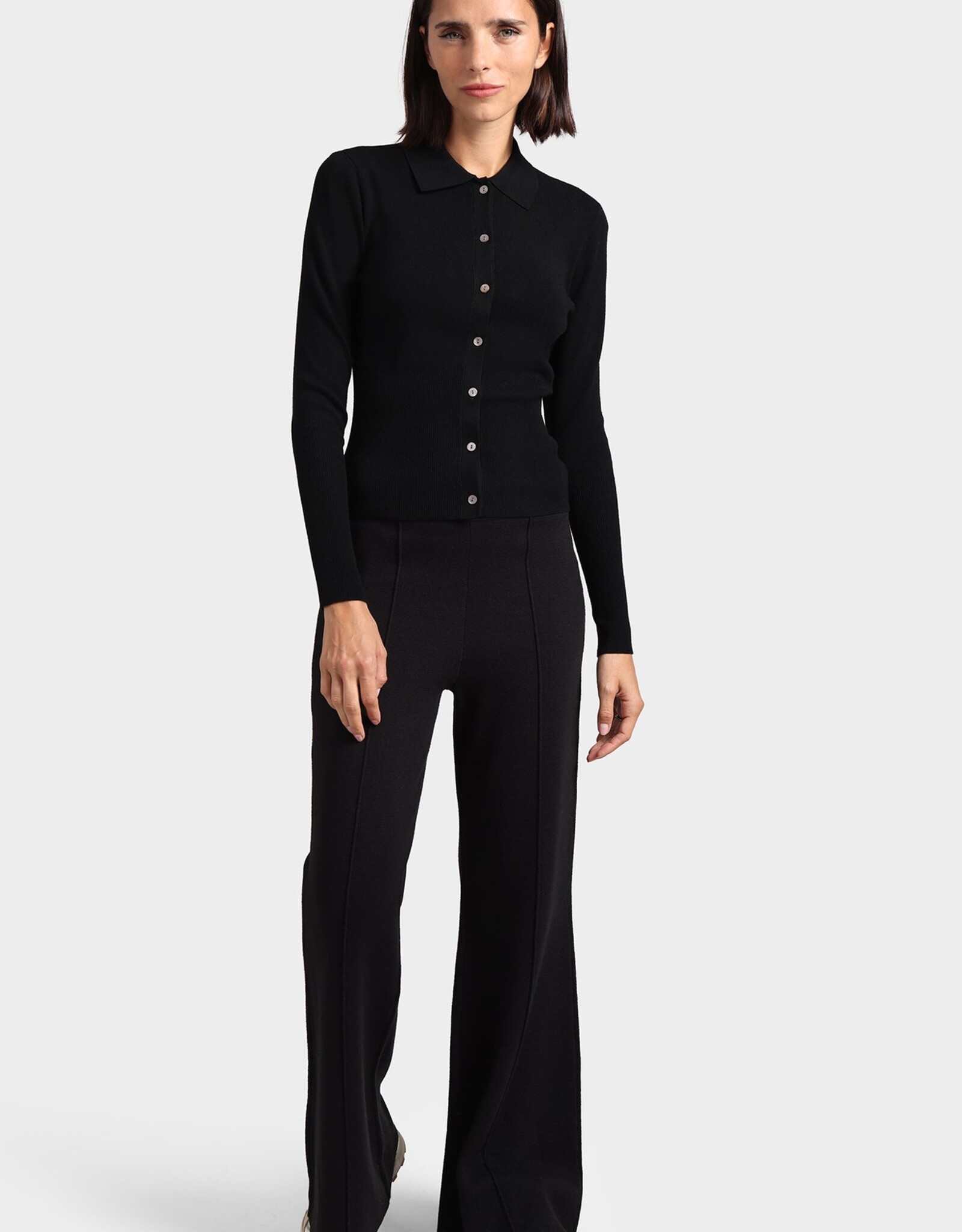 MINNIE ROSE 8959 L/S Shirt Cardigan