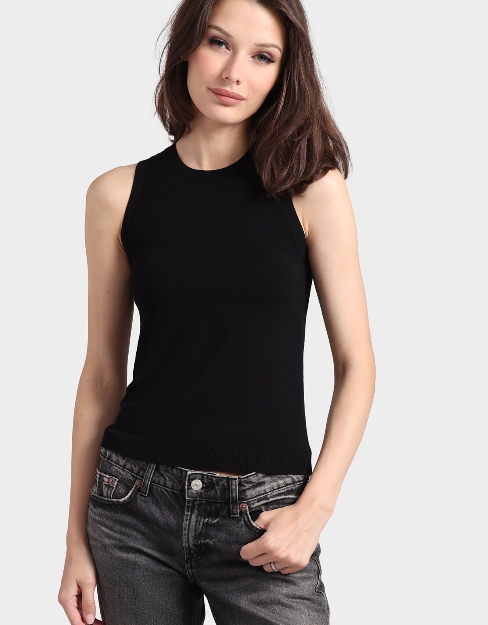 MINNIE ROSE Crew Tank 8935
