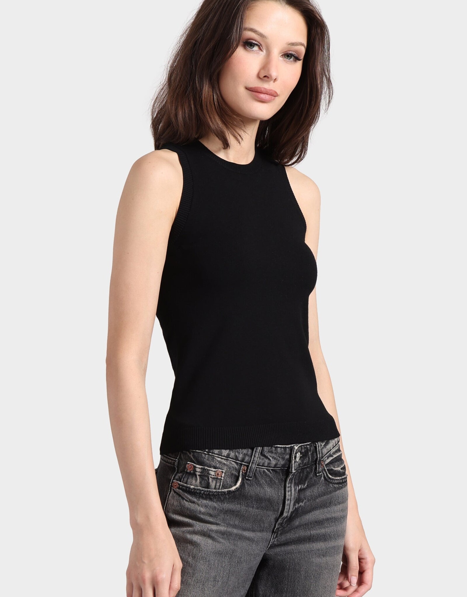 MINNIE ROSE Crew Tank 8935