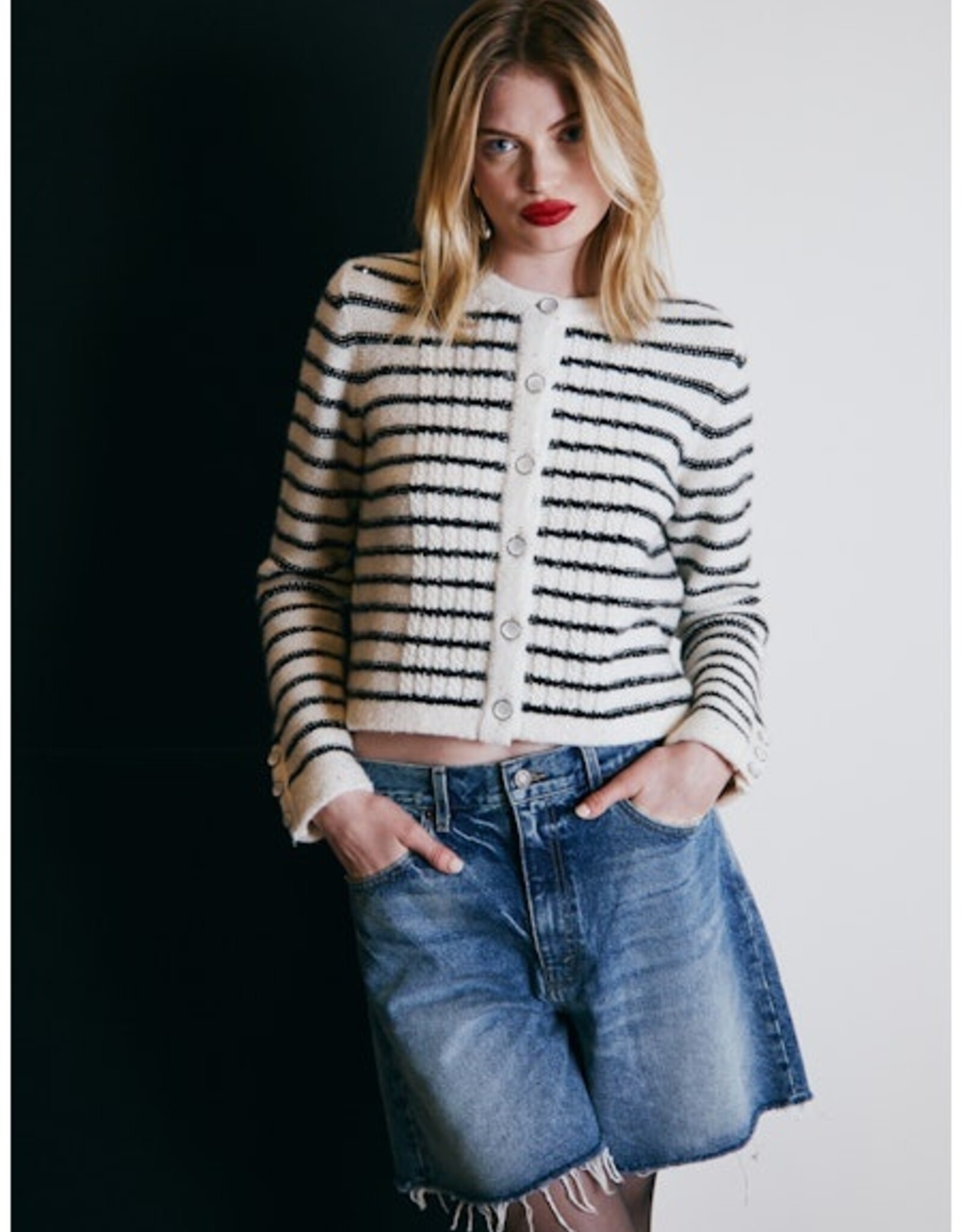 Autumn Cashmere Tuxedo Front Jacket