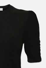 FRAME Ruched Sleeve Cashmere Sweater