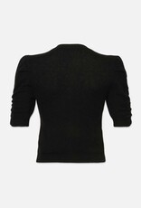 FRAME Ruched Sleeve Cashmere Sweater