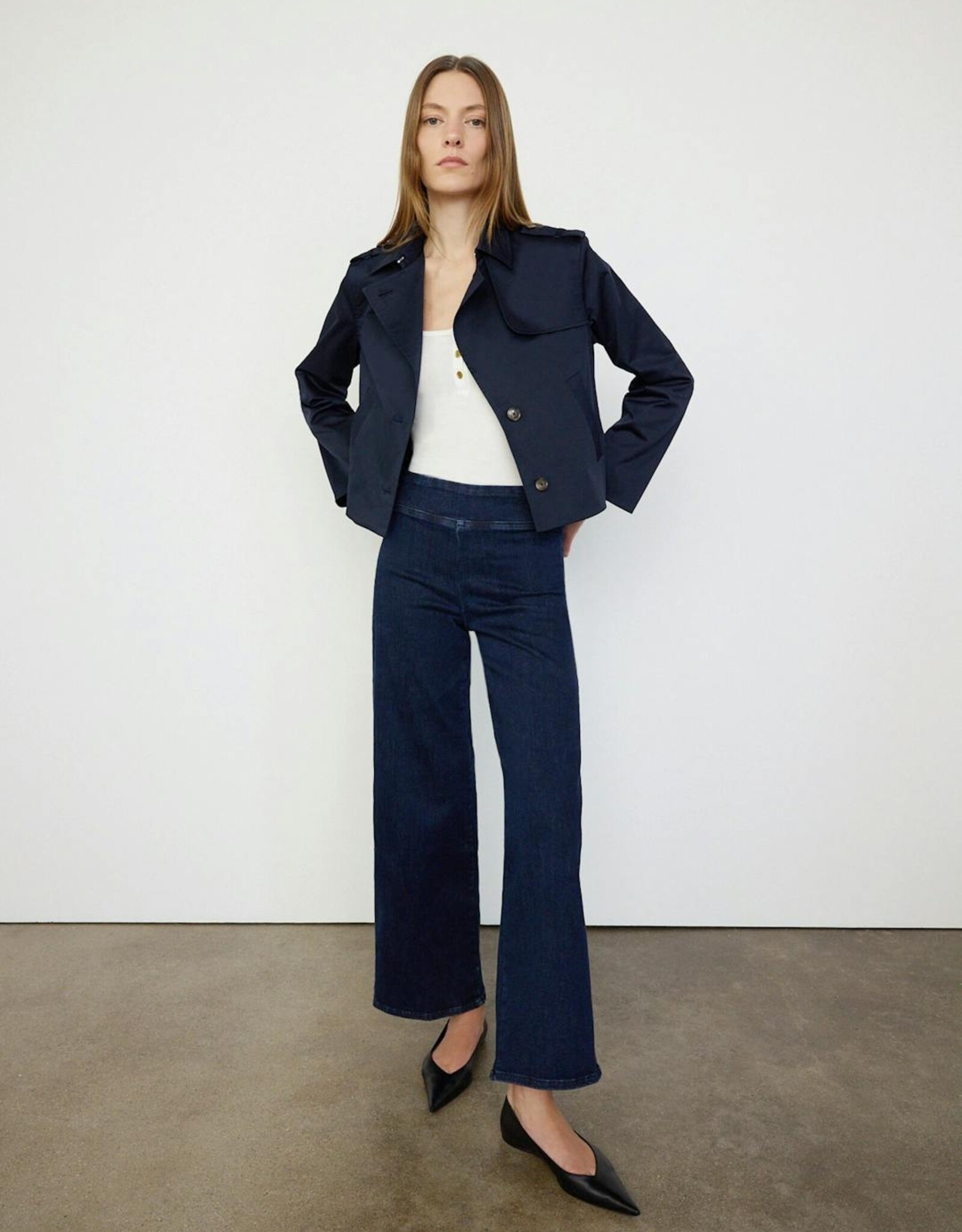 FRAME JetSet Slim Palazzo