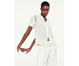 トップス S framed lace tops Frame Mesh Lace Long-Sleeve Top | Saks Fifth Avenue