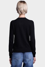 MINNIE ROSE Cotton Cash Rose Crew 89120