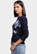 MINNIE ROSE Cotton Cash Rose Crew 89120