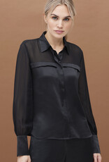 GO by GO SILK Go Sheer Madness Blouse