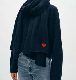 White + Warren Mini Heart Wrap