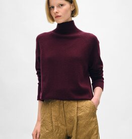 White + Warren Rib Trim Standneck SALE!!!