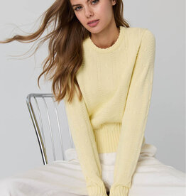 Autumn Cashmere Crew w/zig zag