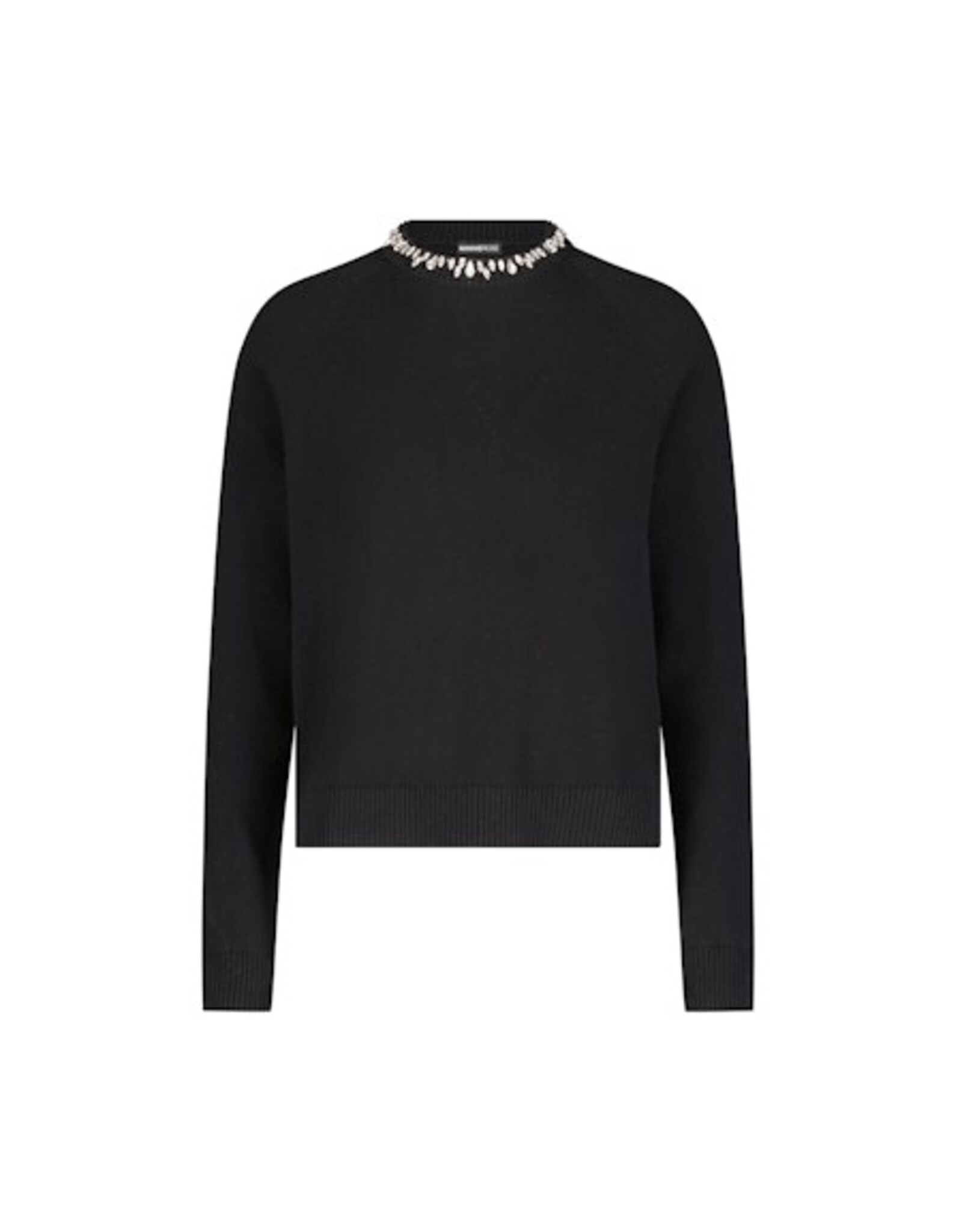 MINNIE ROSE CtnCash Jewel Crew Neck 9021