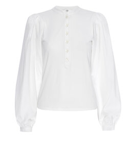 FRAME Femme Puff Sleeve Henley
