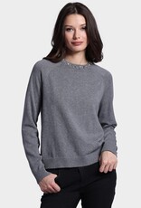 MINNIE ROSE CtnCash Jewel Crew Neck 9021