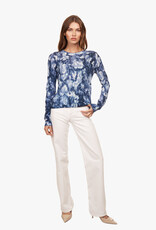 Autumn Cashmere Floral Print Crew R14009